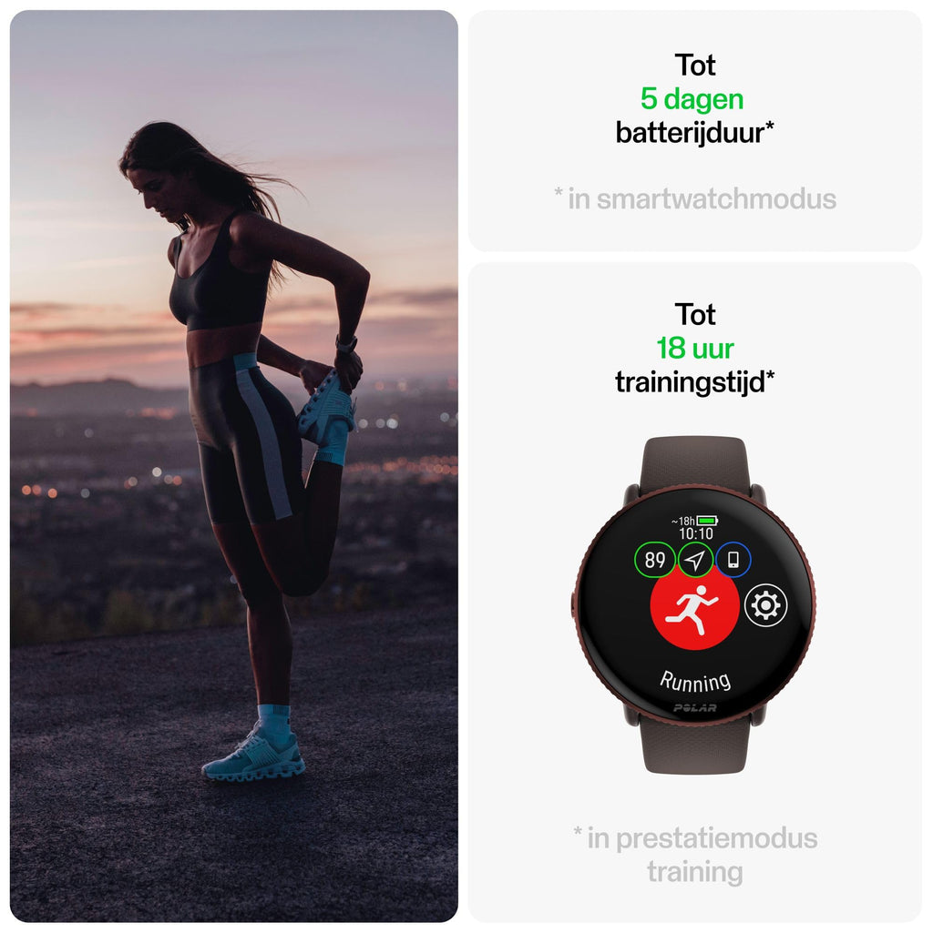 Polar Ignite 3 AMOLED GPS Fitness Smartwatch