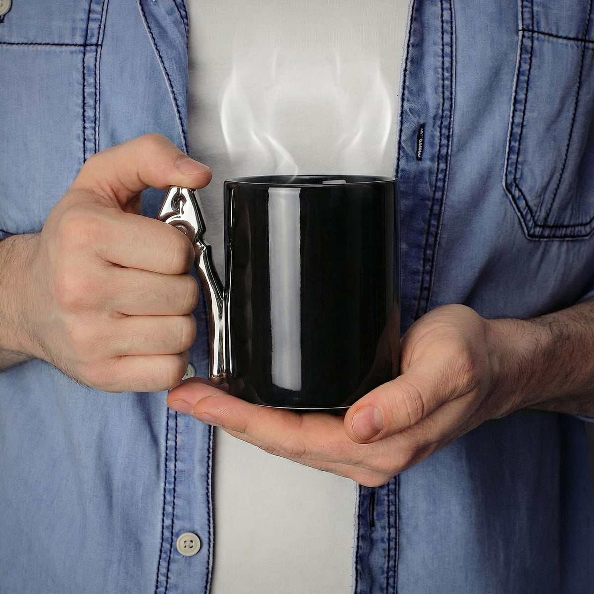 ZONSUSE Feuerlöscher Tasse Personalisiert,Becher in Form Eines Feuerlöschers,Kaffeebecher Porzellan,Lustige Geschenke für Männer Frauen Firemen Liebhaber Freunde Kollegen Kinder Geburtstage (Rot)