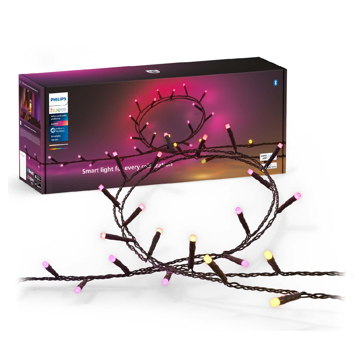 Philips Hue Festavia Lichterkette, 250 Mini LEDs, 20 m