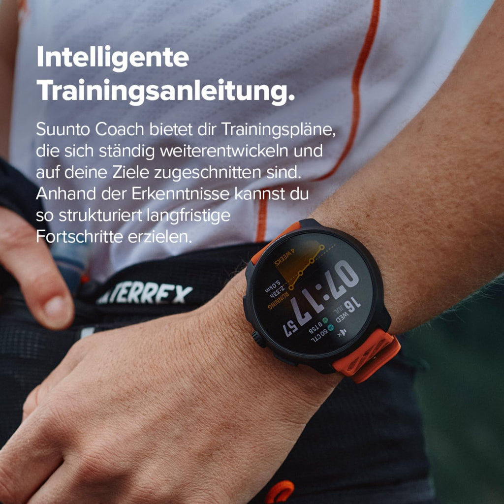 SUUNTO Race 2 GPS-Sportuhr, 1,5-Zoll-AMOLED-Display, 115+ Sportmodi