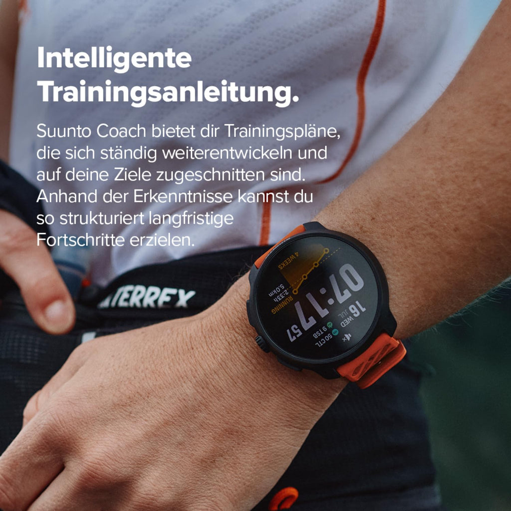 SUUNTO Race 2 GPS-Sportuhr, 1,5-Zoll-AMOLED-Display, 115+ Sportmodi