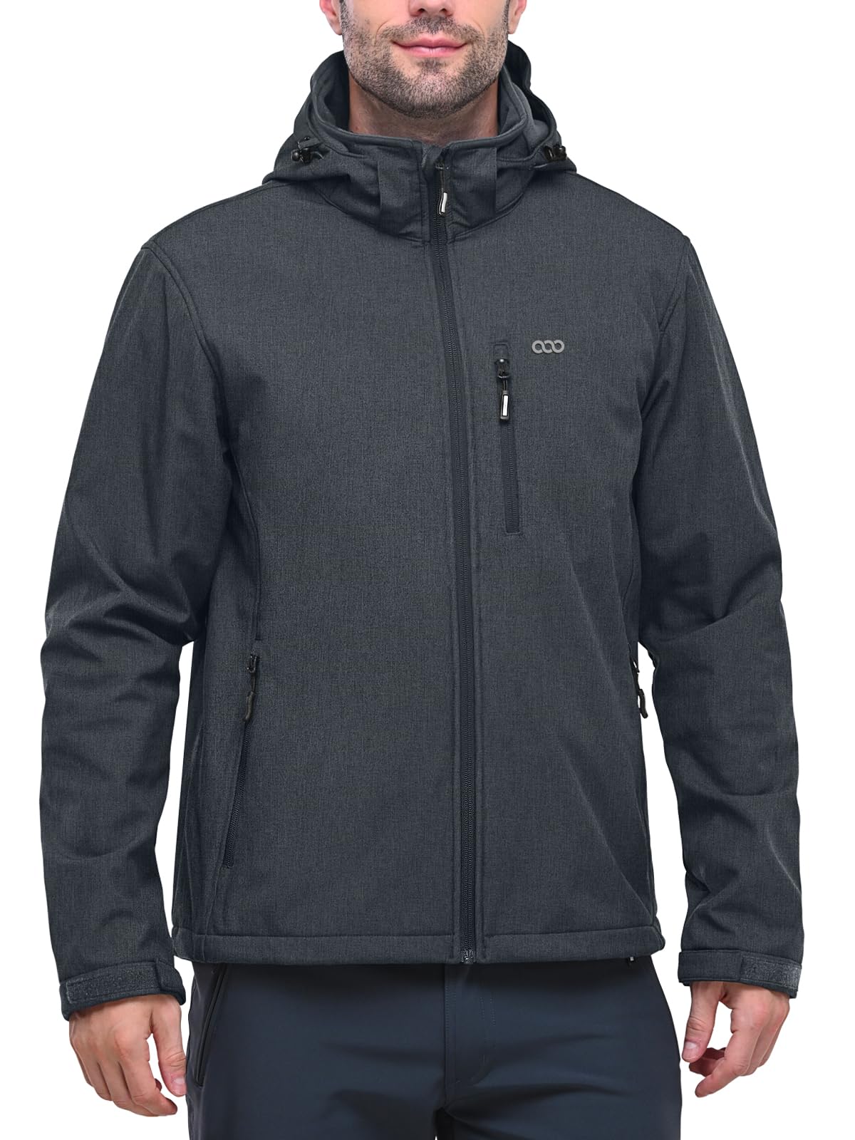33,000ft Softshelljacke für Herren Wasserdicht Outdoor Jacke Übergangsjacke
