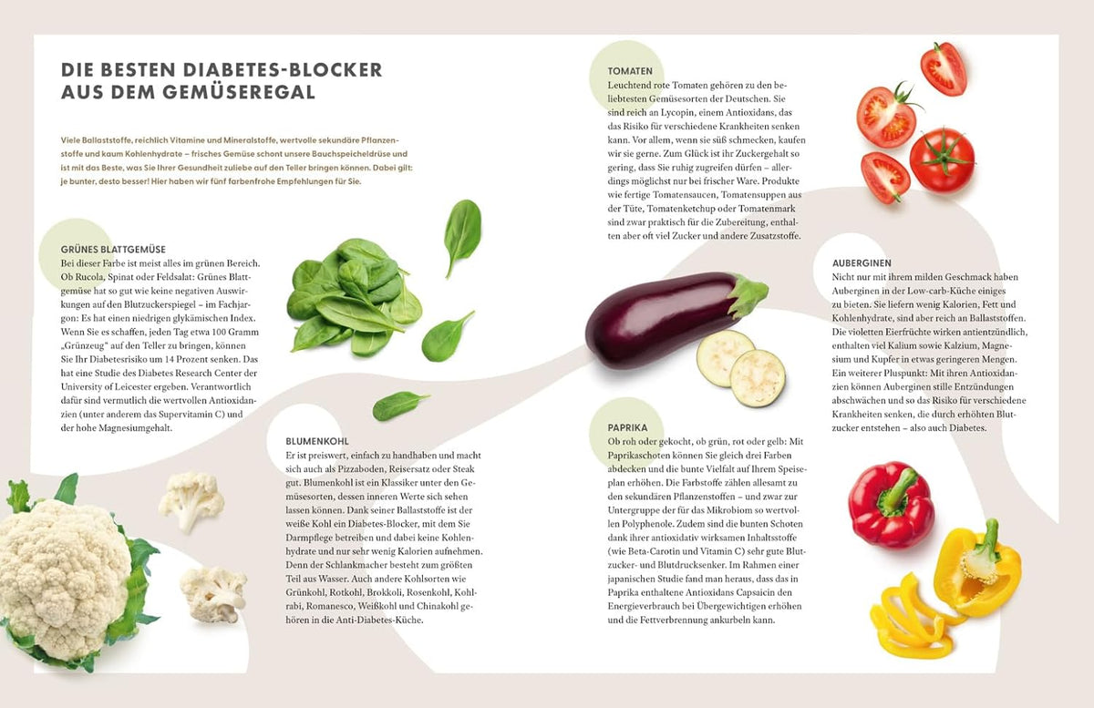 Die Ernährungs-Docs – Diabetes heilen – Unsere 100 besten Rezepte: Endlich gesunde Blutzuckerwerte – ohne Medikamente, aber mit viel Genuss