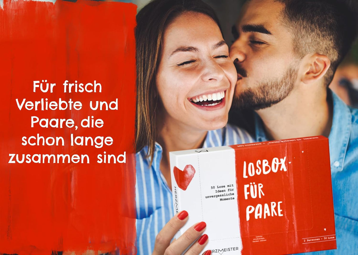 Herzmeister Geschenk für Paare - 50 unvergessliche Momente zu zweit erleben