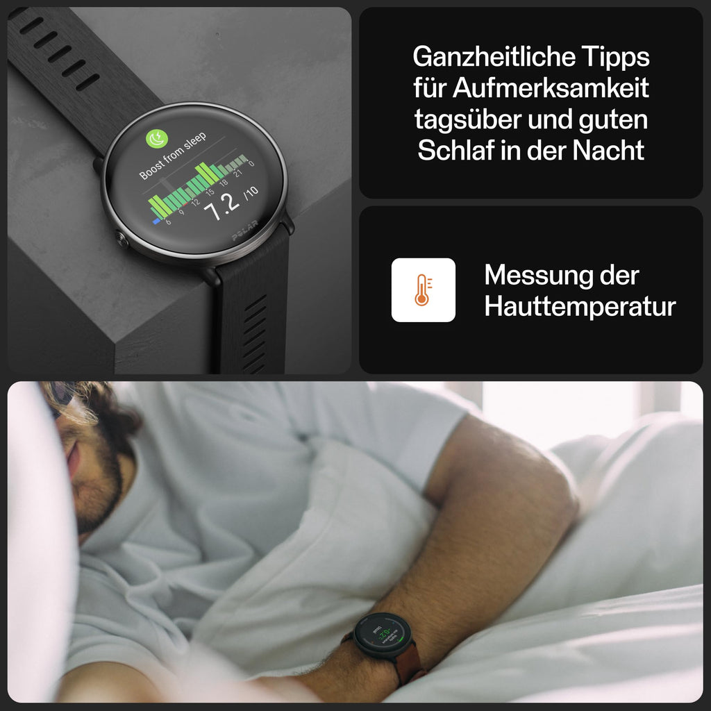 Polar Ignite 3 AMOLED GPS Fitness Smartwatch