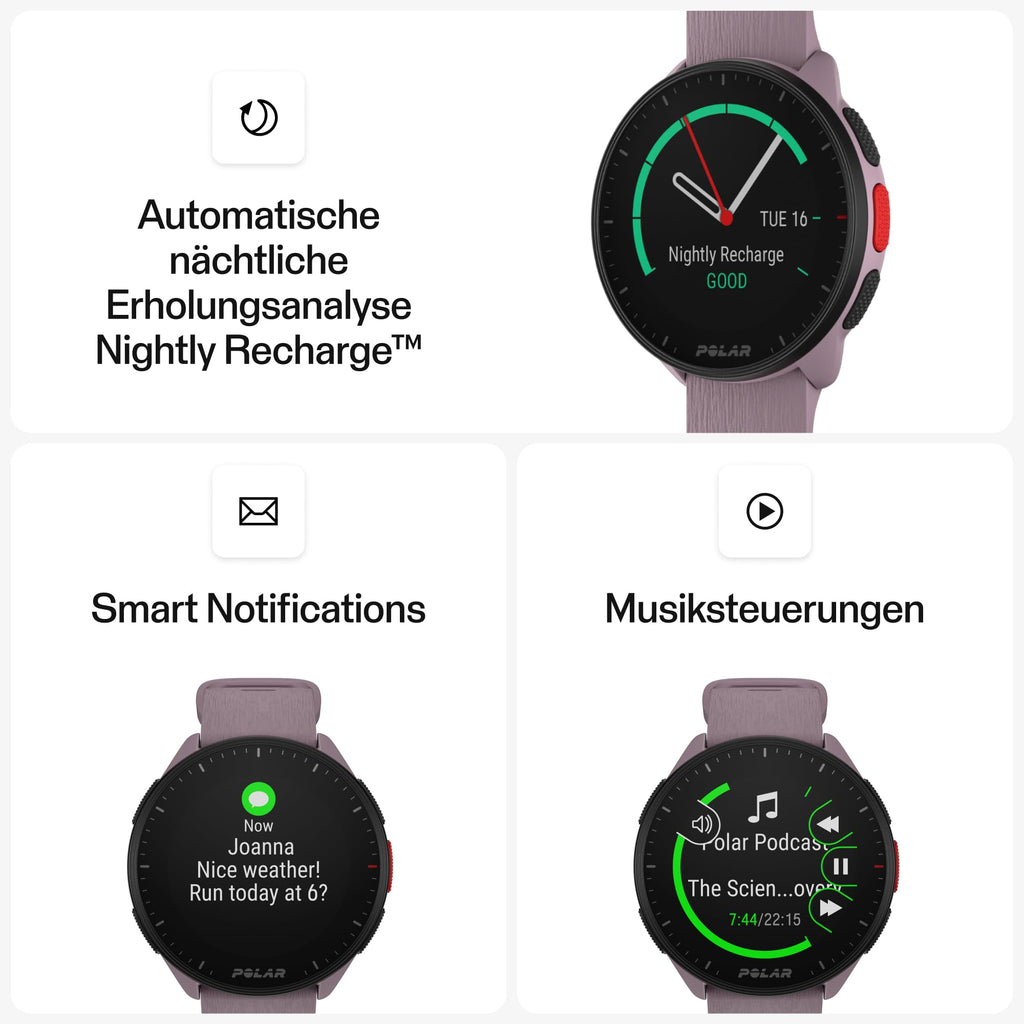 Polar Pacer GPS Hardloophorloge met Polshartslag