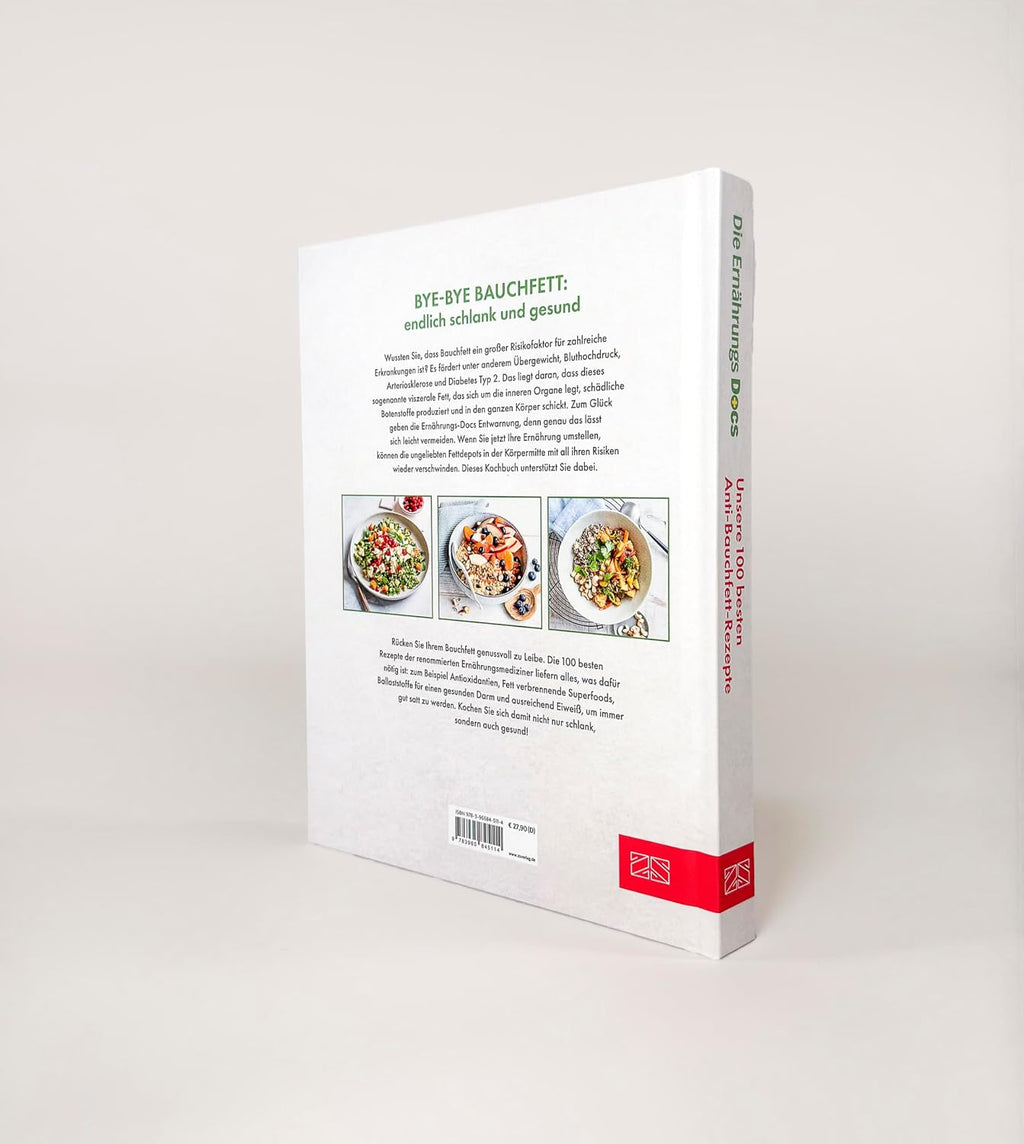 Die Ernährungs-Docs – Unsere 100 besten Anti-Bauchfett-Rezepte: Tag für Tag gesund genießen – für mehr Wohlbefinden und eine schlanke Körpermitte | SPIEGEL Bestseller Platz 1