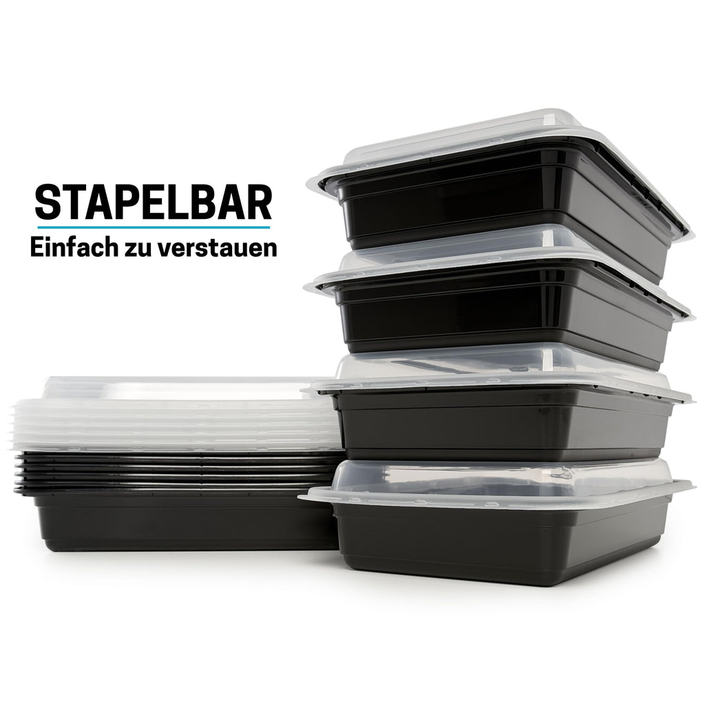 Igluu Meal Prep Boxen (10er-Pack) 1 Fach – 828ml