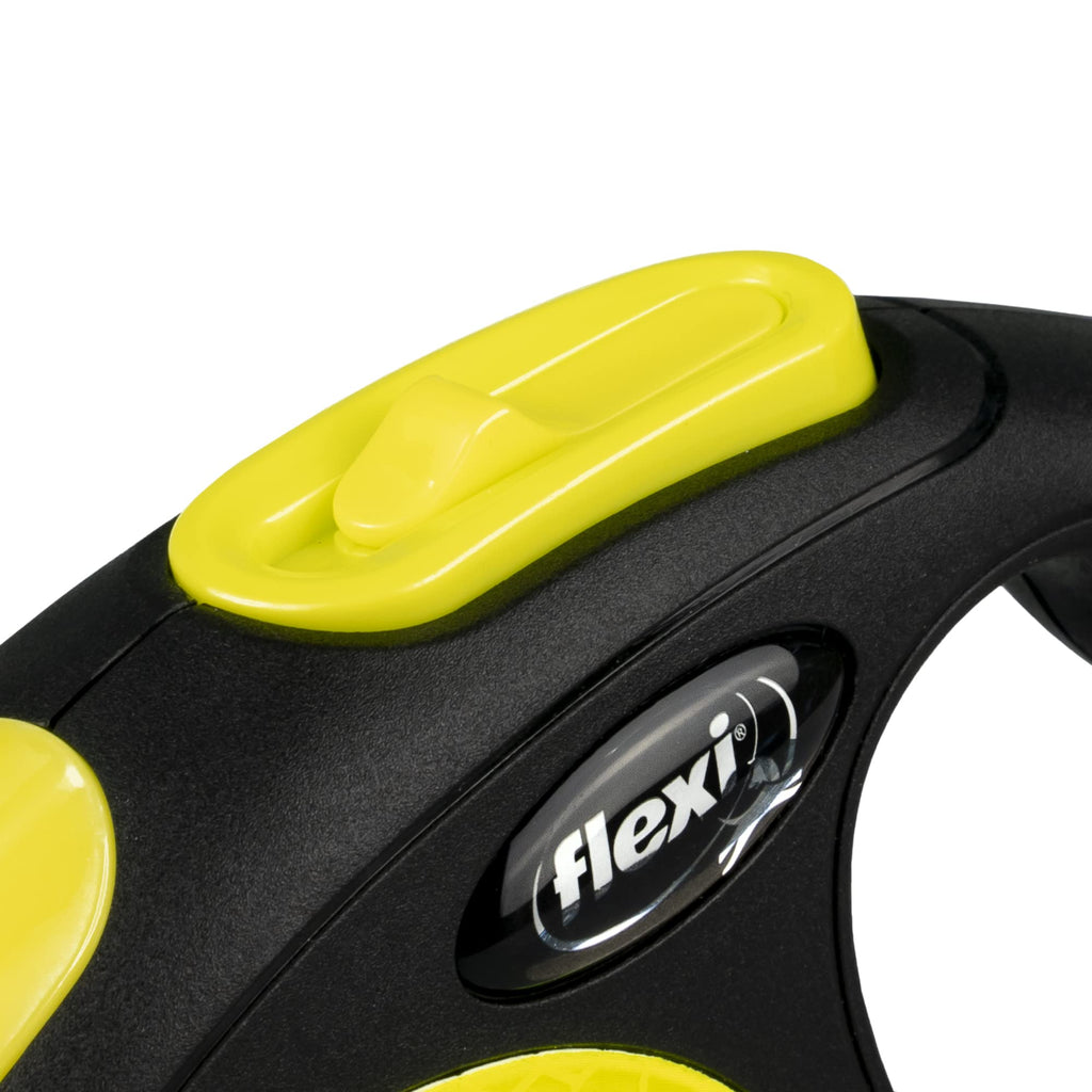 flexi® Classic L Hunde Roll-Leine, 5m Gurt, schwarz