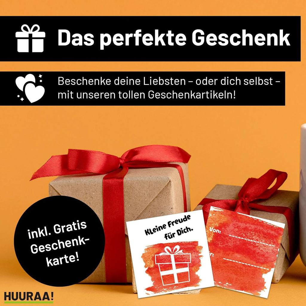 Huuraa Kaffeetasse Feuerwehrmann mit Herz Geschenk