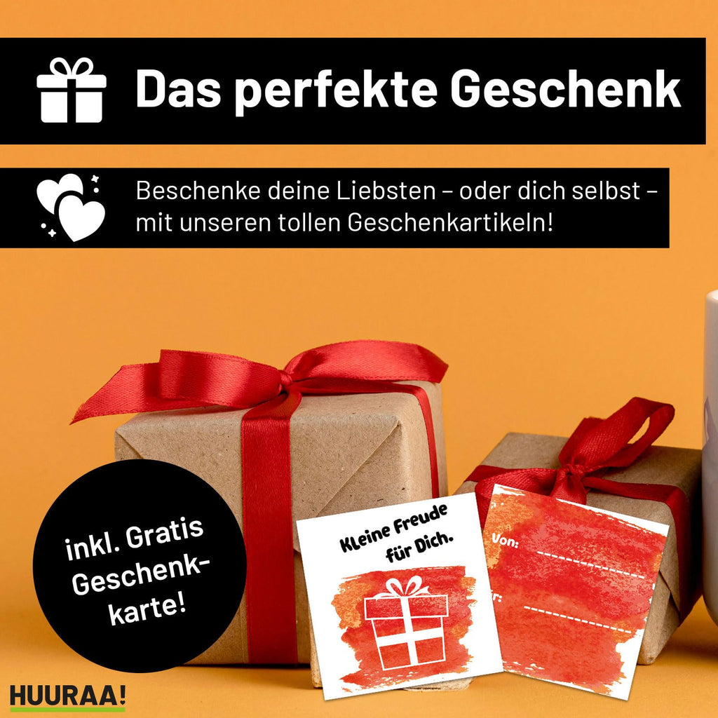 Huuraa Kaffeetasse Feuerwehrmann mit Herz Geschenk