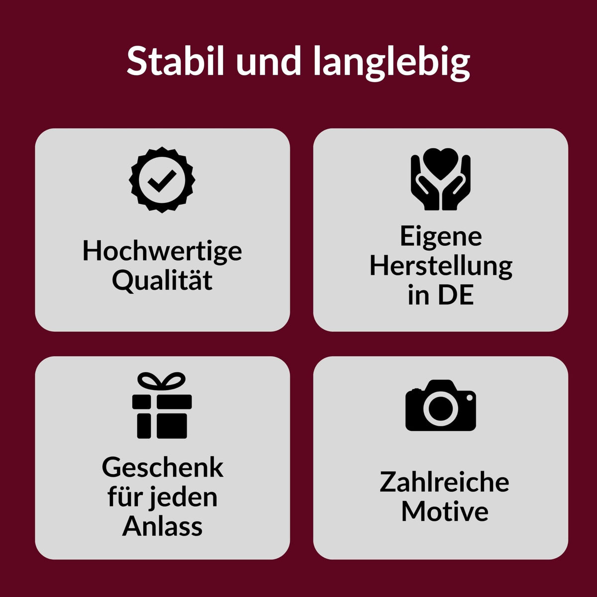 Crealuxe Edelstahltasse mit Karabiner - Der Beste Feuerwehrmann heißt Wunschname - 330ml, Tasse personalisiert, Kaffeetasse, Bürotasse, Metalltasse mit Name