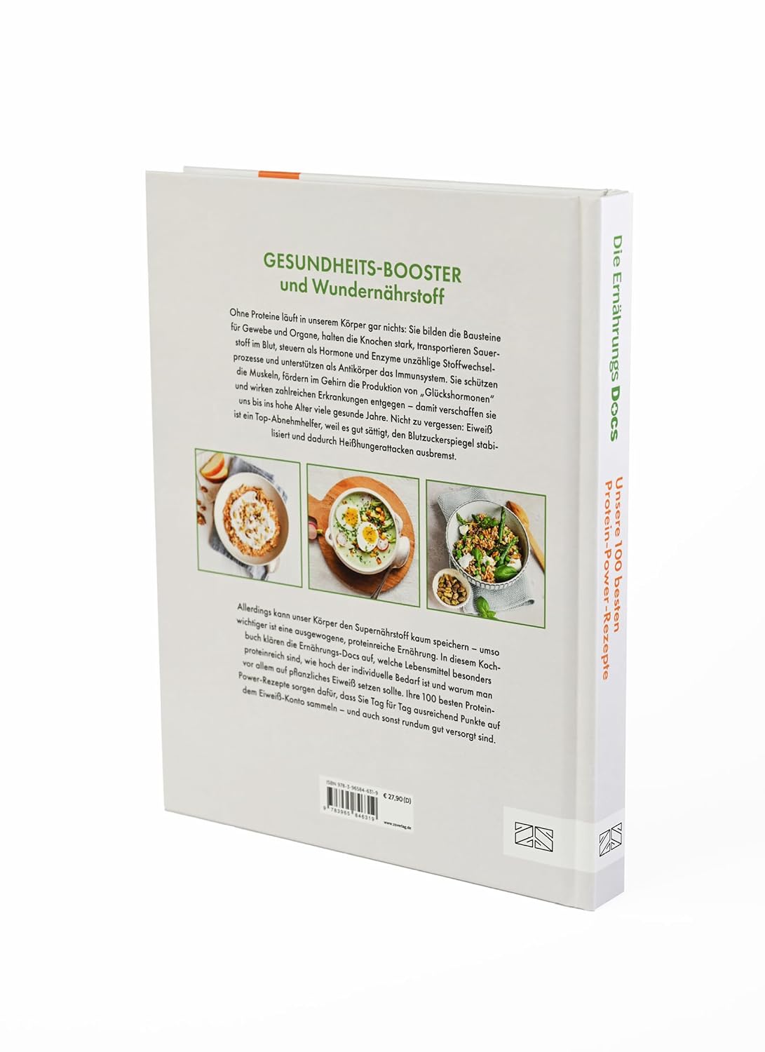 Die Ernährungs-Docs – Unsere 100 besten Protein-Power-Rezepte: Alleskönner Eiweiß: mit der richtigen Ernährung dauerhaft fit, schlank und gesund | SPIEGEL-Bestseller Platz 1