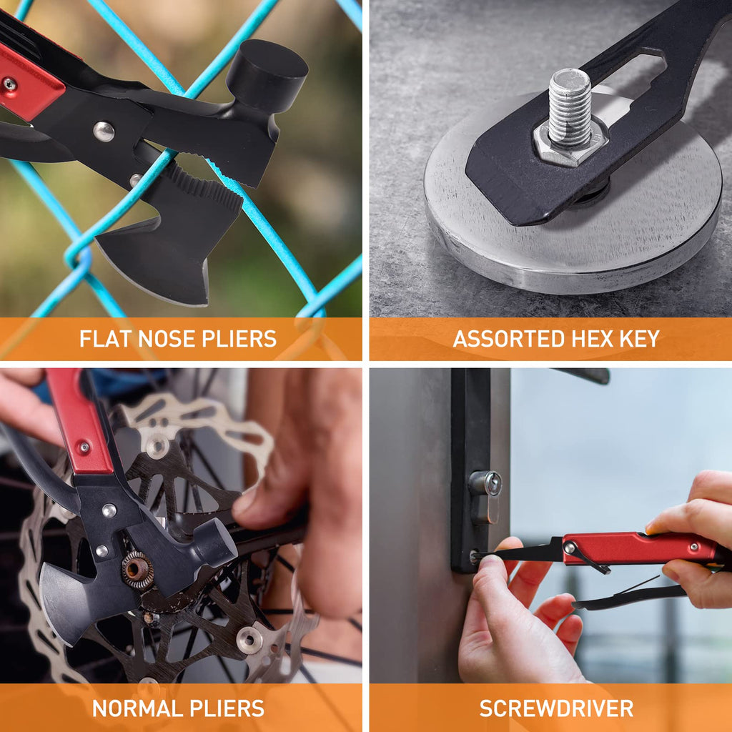 BIIB Geschenke für Männer, 12 in 1 Multitool Weihnachtsgeschenke für Männer