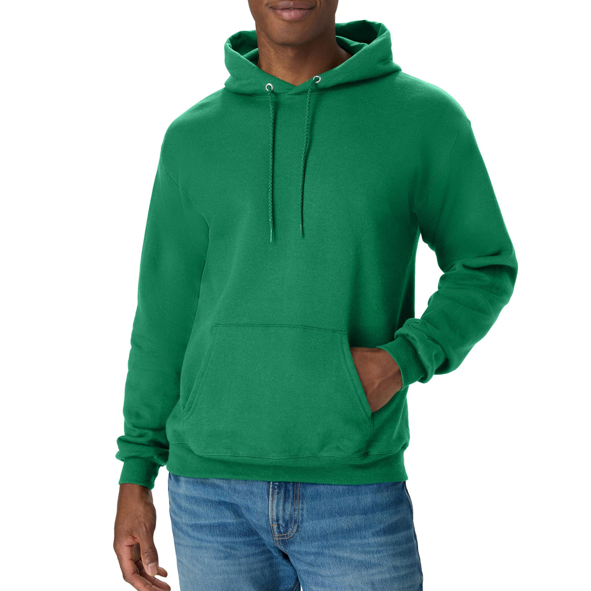 Hanes Men's Hoodie - EcoSmart Fleece Hooded Sweatshirt for Men & Women - Midweight Fleece - Big & Tall Available
