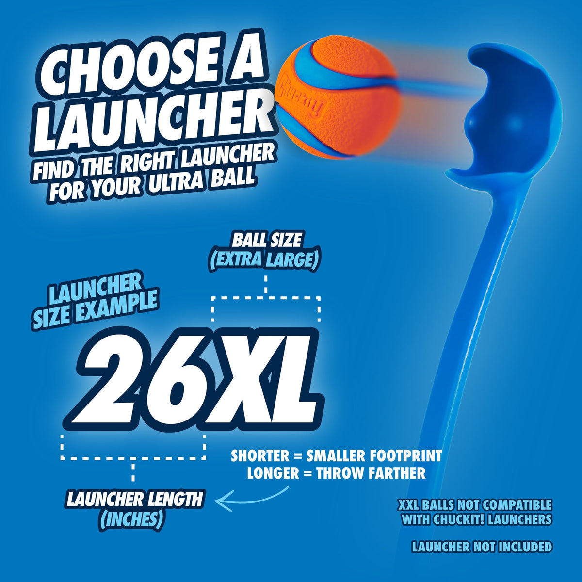 Chuckit! Ultra Ball Medium 1er Pack (2 Bälle) Multicolor