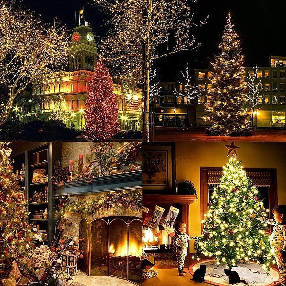 MAGGIFT LED Lichterkette Weihnachtsbaum Außen, 80m 800 LED Lichterketten mit Stecker&Fernbedienung&Timer, Aussen Innen Wasserdicht Lichterkette Tannenbaum Warmweiß für Weihnachtsbeleuchtung Deko