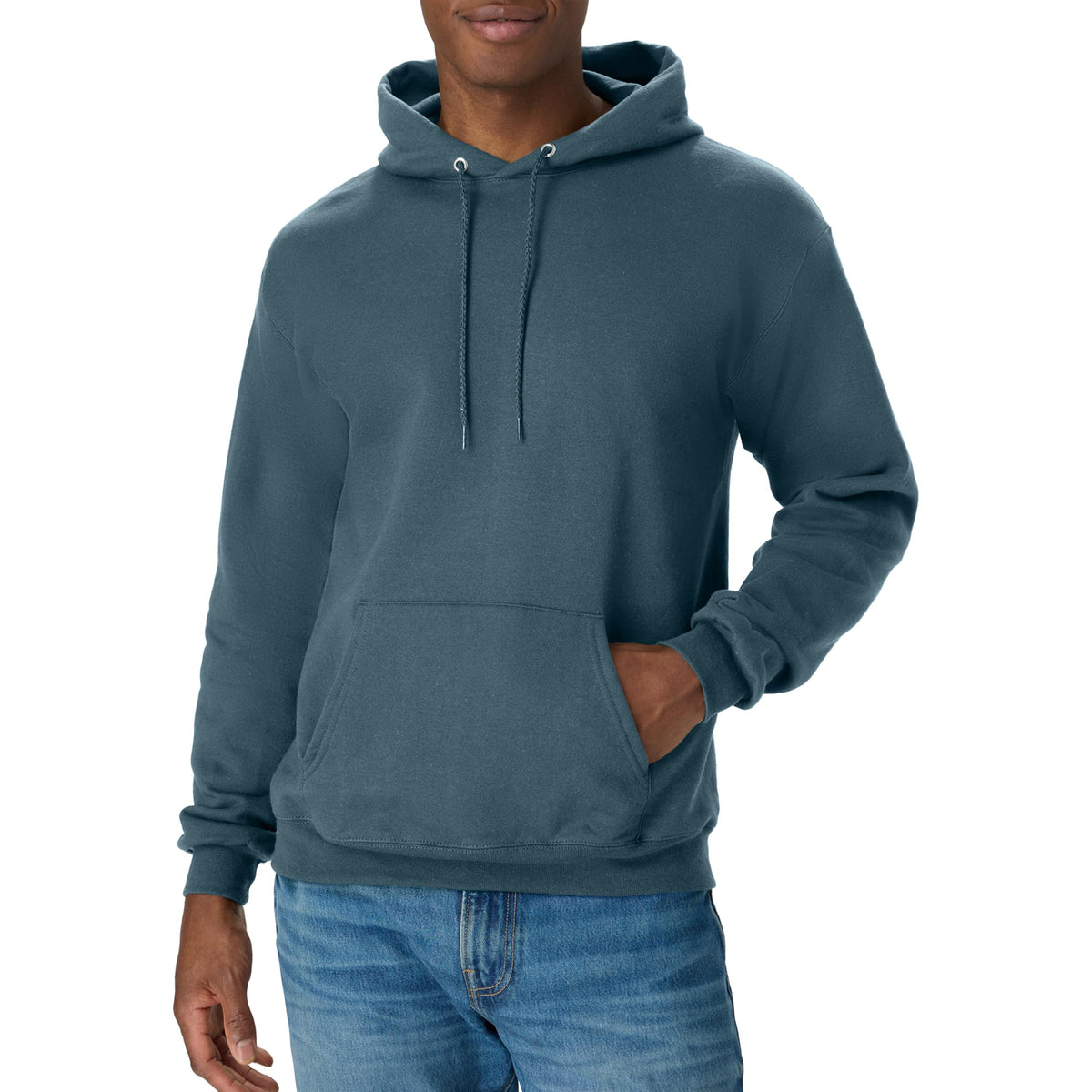 Hanes Men's Hoodie - EcoSmart Fleece Hooded Sweatshirt for Men & Women - Midweight Fleece - Big & Tall Available