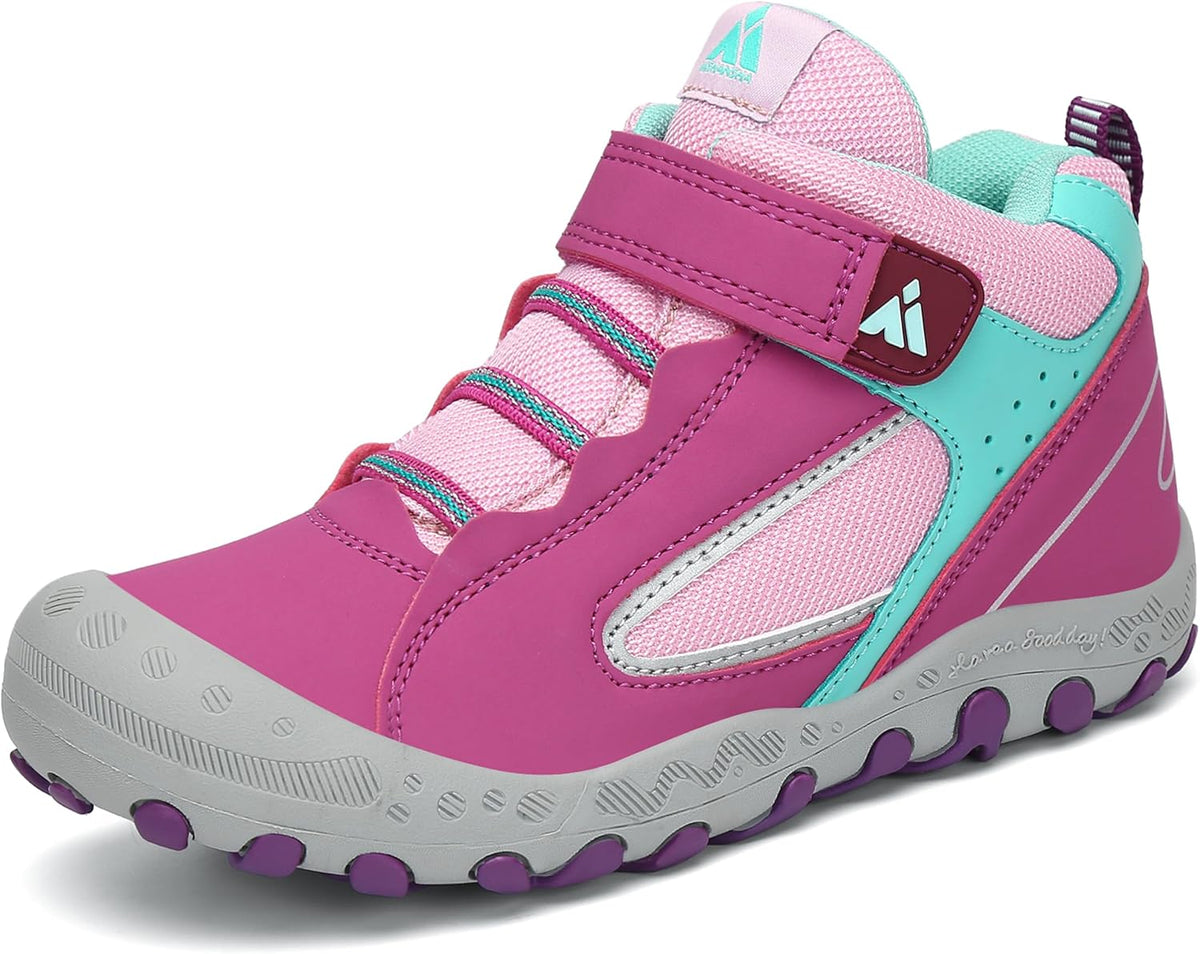 Mishansha Kinder Wanderschuhe Trekking Wanderstiefel Outdoor Trekkingschuhe 24-38 EU