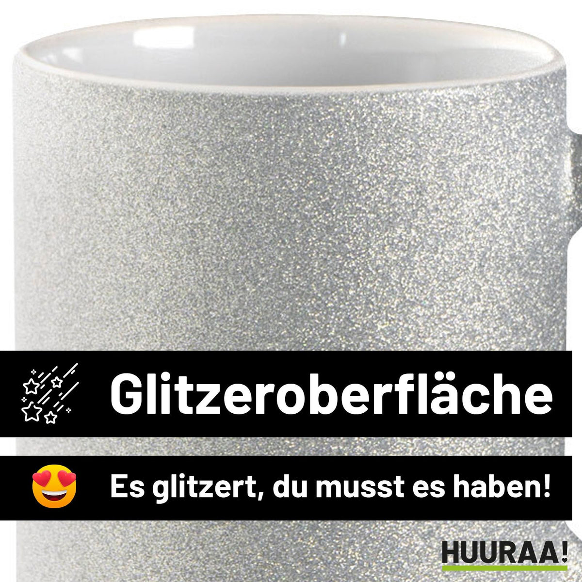 Huuraa Glitzertasse Freiwillige Feuerwehr Geschenk