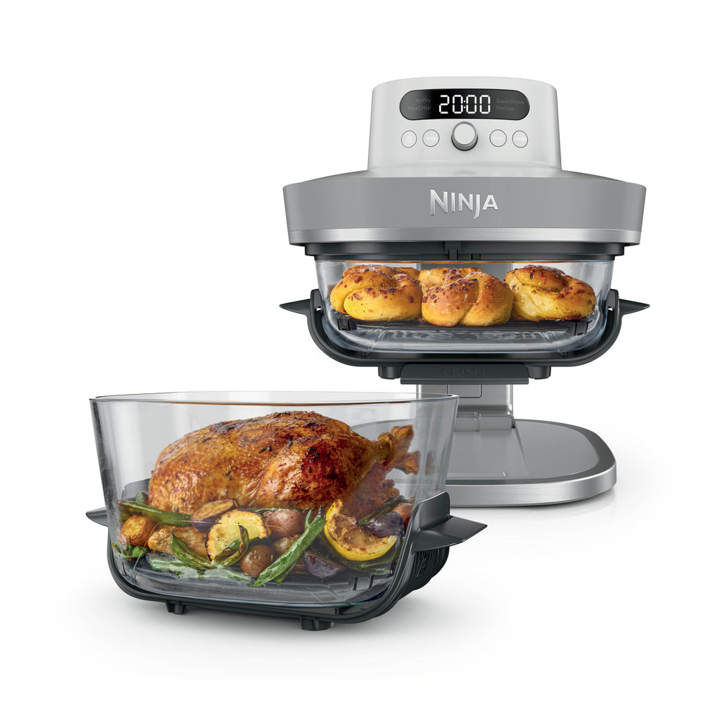 Ninja CRISPi PRO XL Glas-Heißluftfritteuse, 5 Funktionen, Moosgrün