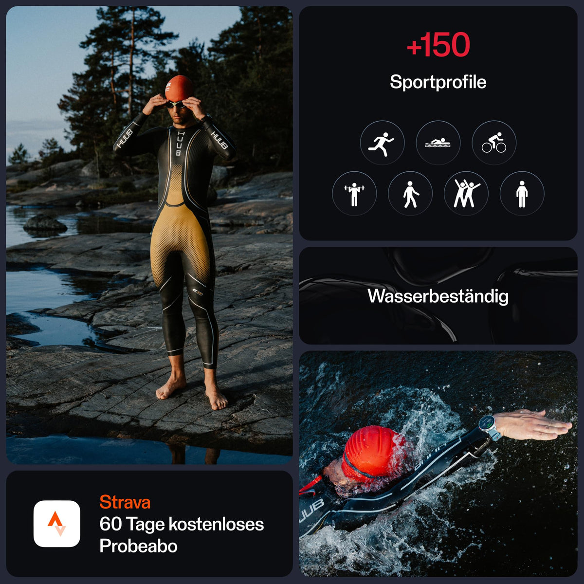 Polar Vantage V3 Premium GPS-Sportuhr mit AMOLED