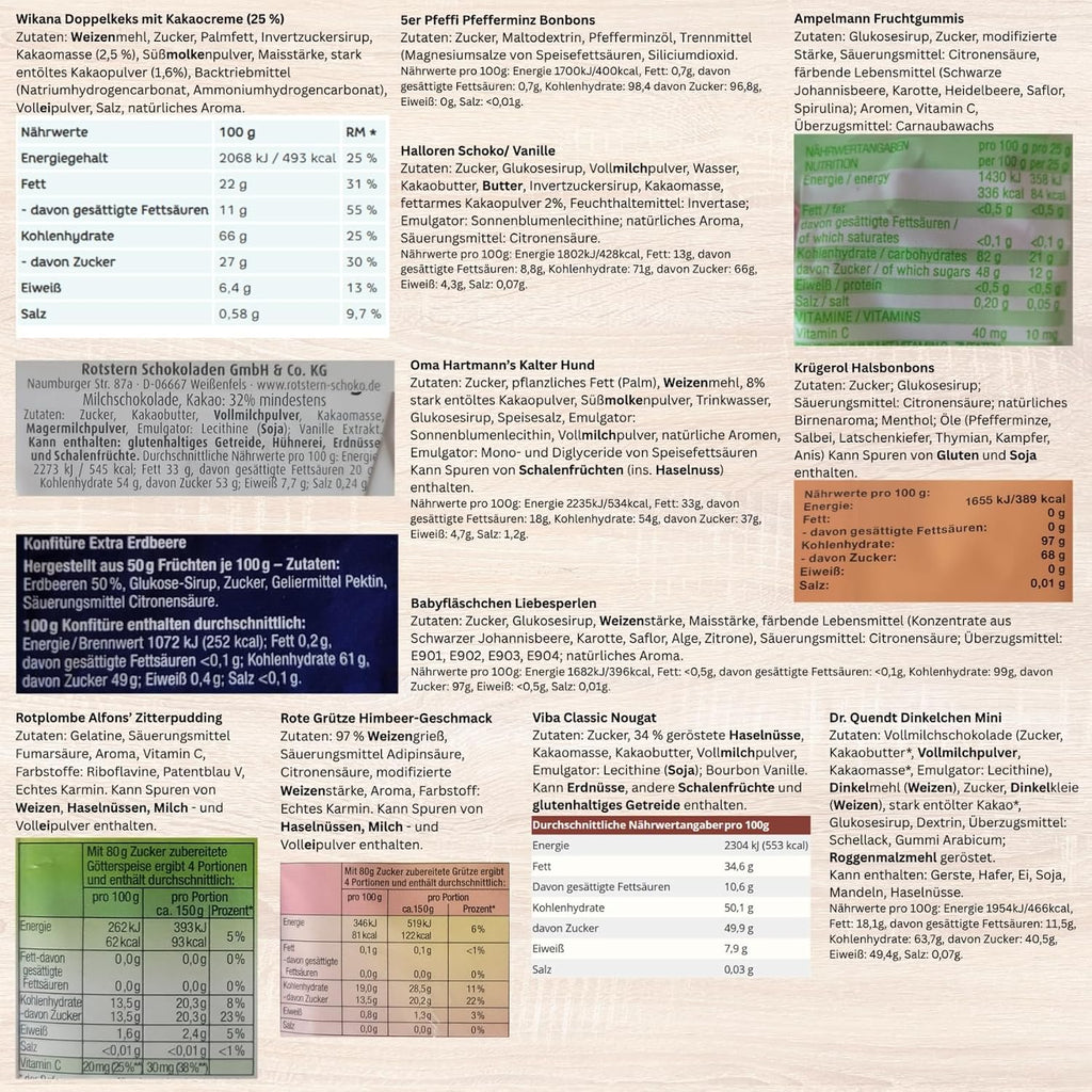 Adventskalender mit 24 Ostprodukten - 24x DDR Spezialitäten & Ostalgie 2026
