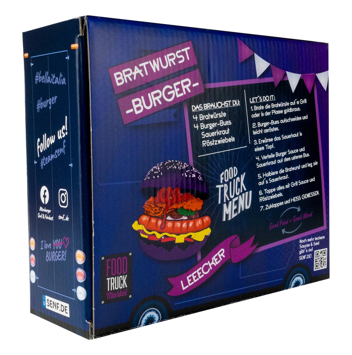 Altenburger Original Bierkiste - drei mit Bier verfeinerte Senfsorten als Geschenk-Set (3-teilig), Geschenkbox für Männer und Frauen