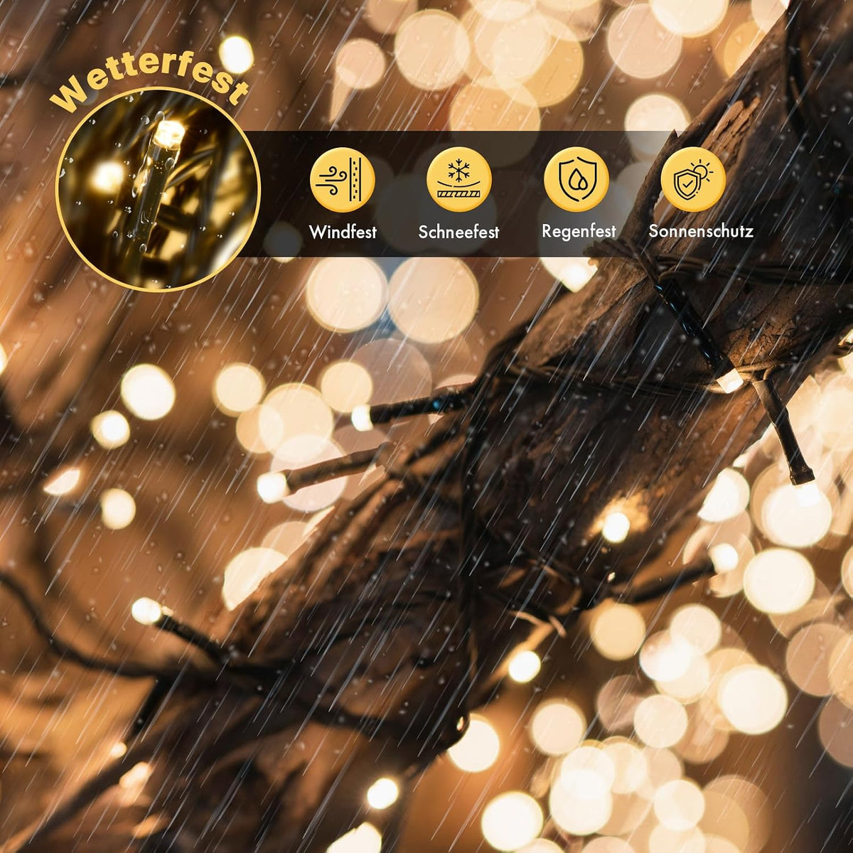 MAGGIFT LED Lichterkette Weihnachtsbaum Außen, 80m 800 LED Lichterketten mit Stecker&Fernbedienung&Timer, Aussen Innen Wasserdicht Lichterkette Tannenbaum Warmweiß für Weihnachtsbeleuchtung Deko