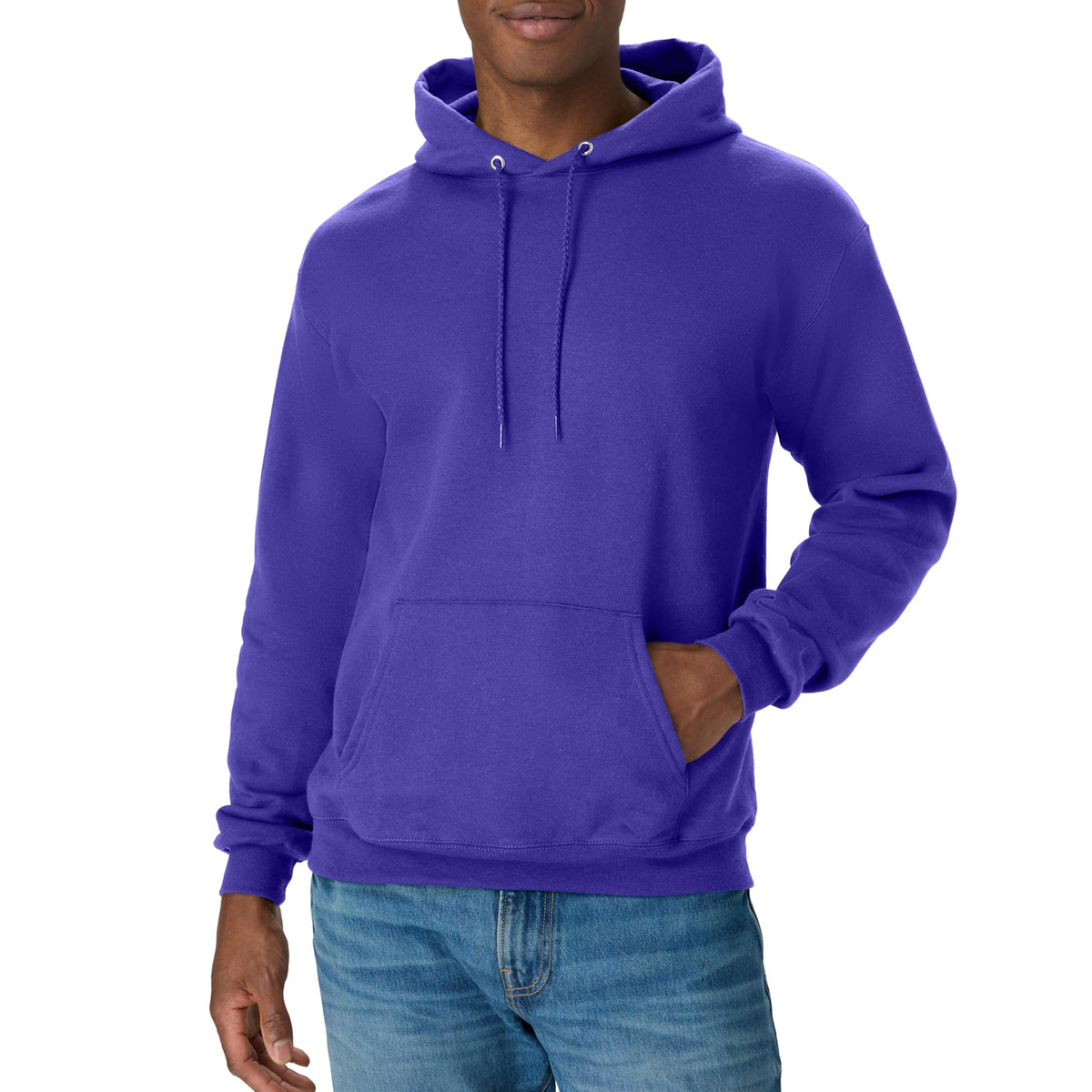 Hanes Men's Hoodie - EcoSmart Fleece Hooded Sweatshirt for Men & Women - Midweight Fleece - Big & Tall Available