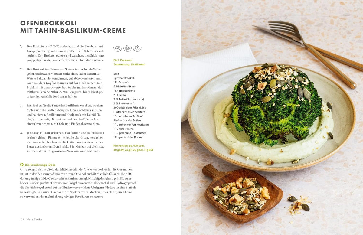 Die Ernährungs-Docs – Cholesterin senken – Unsere 100 besten Rezepte: Cholesterin senken mit der richtigen Ernährung: 100 Rezepte für bessere ... vom Ärzteteam der NDR-Ernährungs-Docs