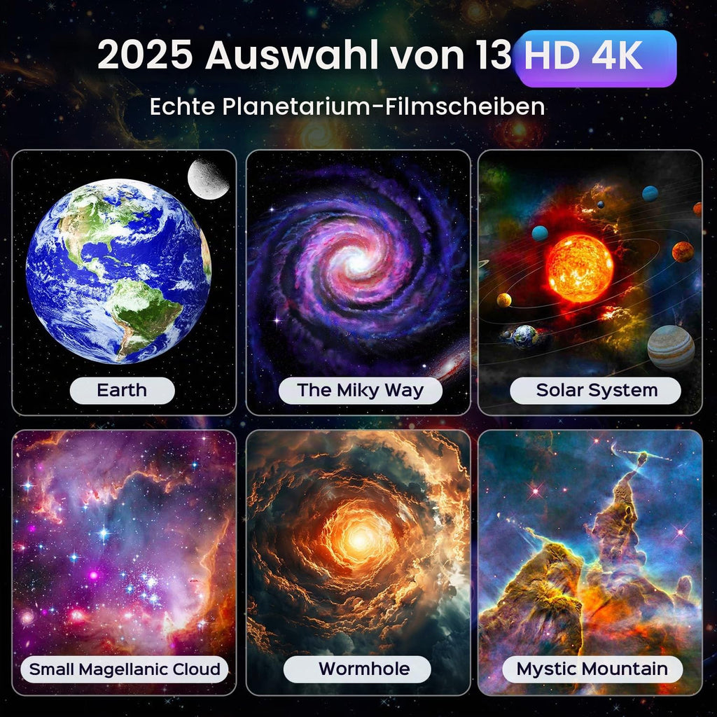 One Fire Sternenhimmel Projektor Weihnachtsdeko Geschenke Nachttischlampe