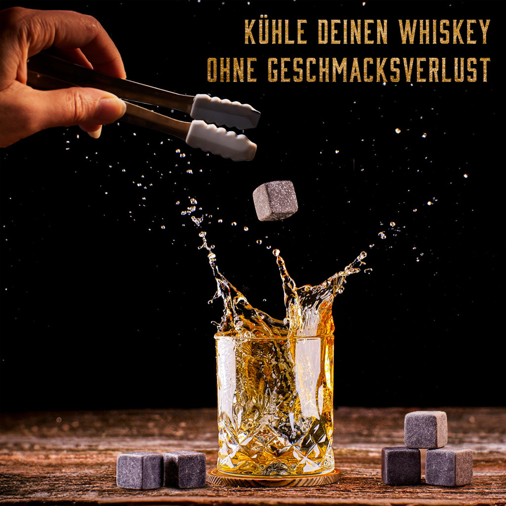 Whisiskey Whisky Gläser Set - Whiskey Geschenkset Glas - Whiskygläser
