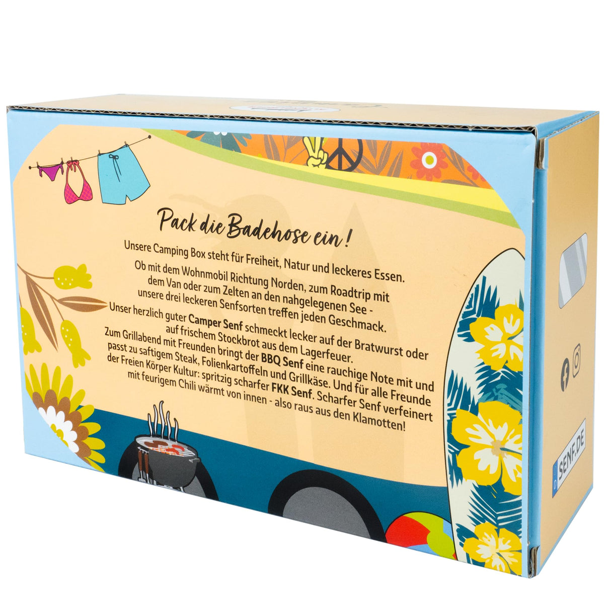 Altenburger Original Bierkiste - drei mit Bier verfeinerte Senfsorten als Geschenk-Set (3-teilig), Geschenkbox für Männer und Frauen