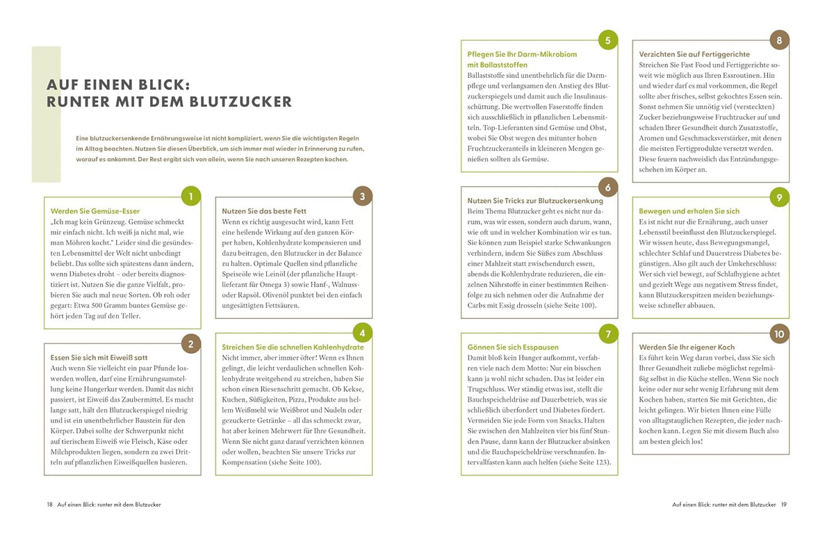 Die Ernährungs-Docs – Diabetes heilen – Unsere 100 besten Rezepte: Endlich gesunde Blutzuckerwerte – ohne Medikamente, aber mit viel Genuss