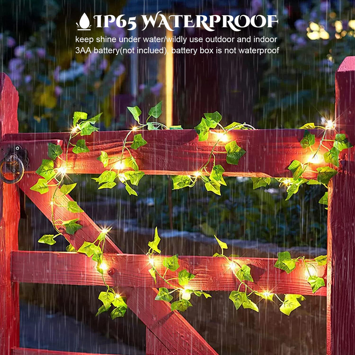 A.bigwhale Herbst Dekoration Lichterkette, 20 LED Ahornblatt Lichterkette mit Timer, Herbst Girlande Licht Blätter Lichterketten Batterie für Party Hochzeit Thanksgiving Erntedankfest Halloween Deko