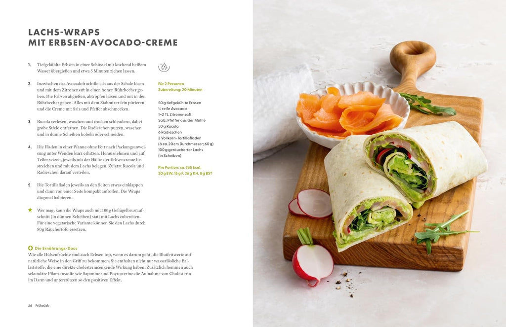 Die Ernährungs-Docs – Cholesterin senken – Unsere 100 besten Rezepte: Cholesterin senken mit der richtigen Ernährung: 100 Rezepte für bessere ... vom Ärzteteam der NDR-Ernährungs-Docs