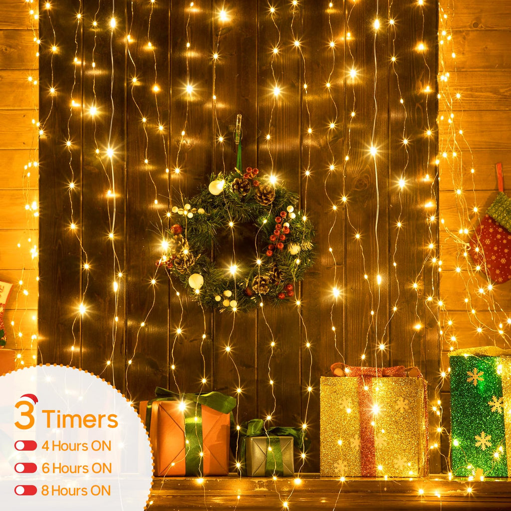 A.bigwhale Herbst Dekoration Lichterkette, 20 LED Ahornblatt Lichterkette mit Timer, Herbst Girlande Licht Blätter Lichterketten Batterie für Party Hochzeit Thanksgiving Erntedankfest Halloween Deko