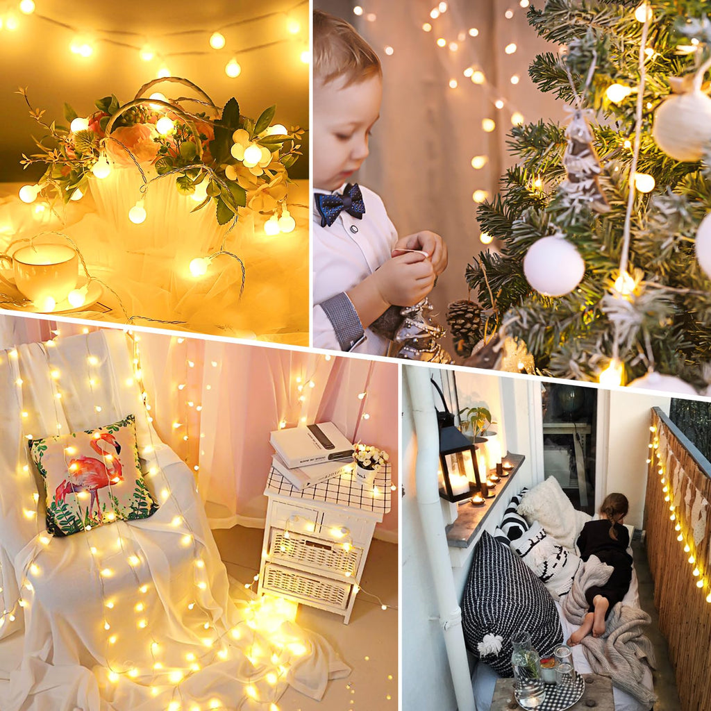A.bigwhale Herbst Dekoration Lichterkette, 20 LED Ahornblatt Lichterkette mit Timer, Herbst Girlande Licht Blätter Lichterketten Batterie für Party Hochzeit Thanksgiving Erntedankfest Halloween Deko