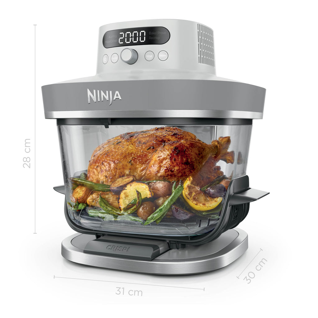 Ninja CRISPi PRO XL Glas-Heißluftfritteuse, 5 Funktionen, Moosgrün