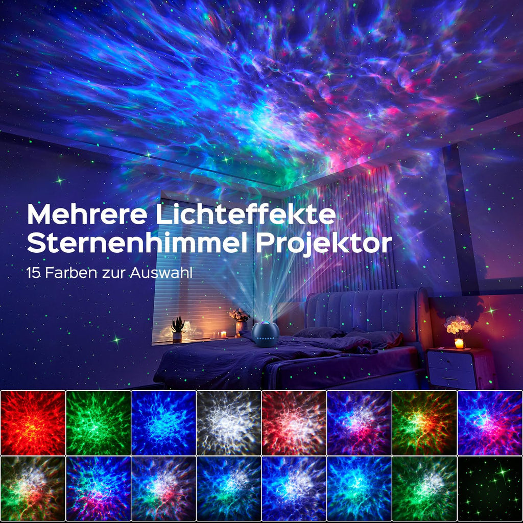 One Fire Sternenhimmel Projektor Weihnachtsdeko Geschenke Nachttischlampe