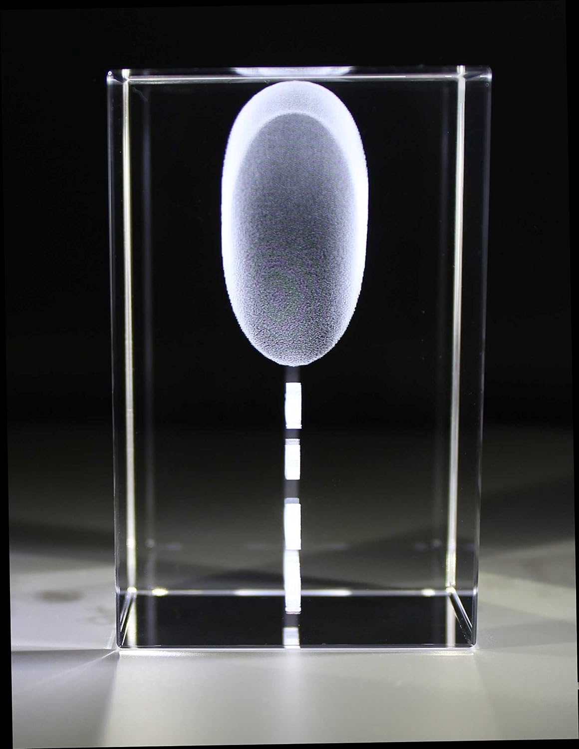 VIP-LASER 3D Herz mit Wunschtext inkl. LED Leuchtsockel Schwarz & Gravur | Personalisiertes Geschenk graviert für Frauen und Männer | Geschenkidee zu Weihnachten Valentinstag Jahrestage
