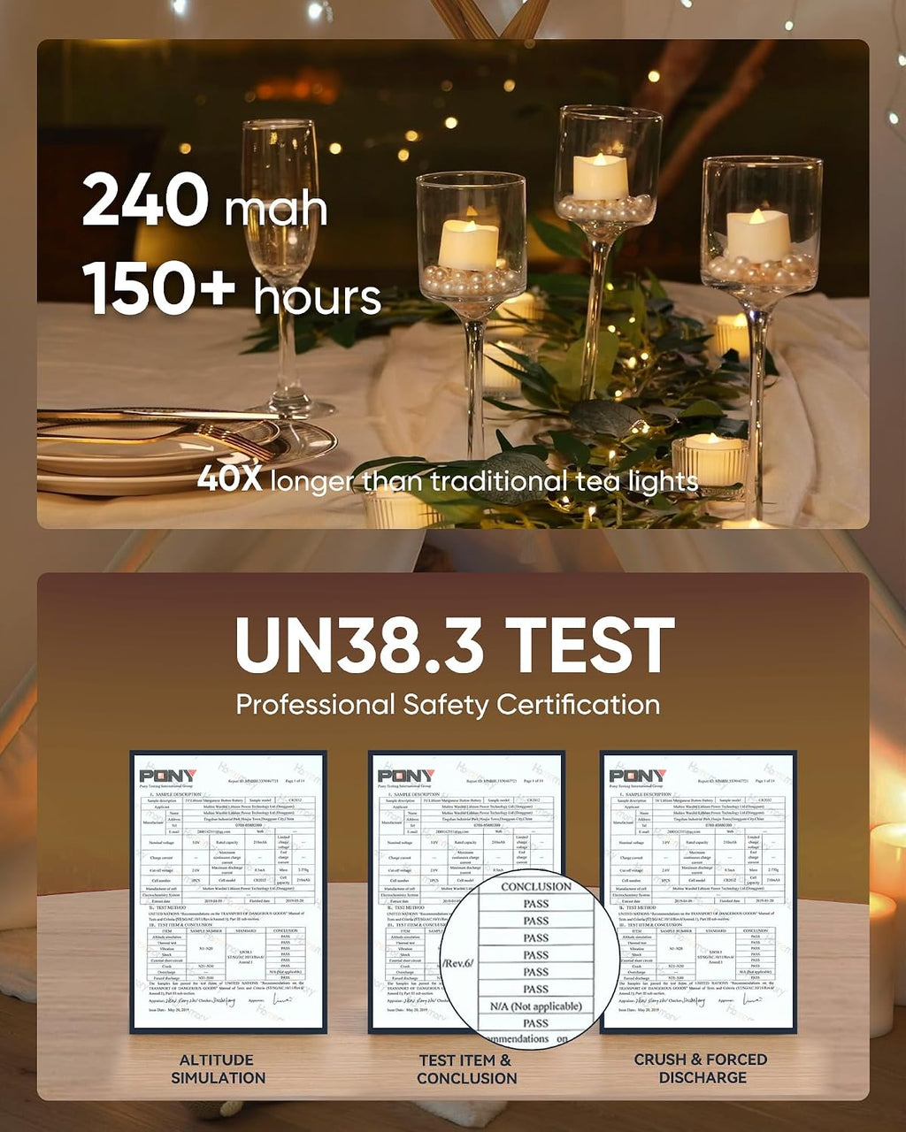 Homemory 12 led teelichter mit Timer, elektrische flackernde batteriebetriebene Kerzen, 6 Stunden an und 18 Stunden aus, 3.2x3.6 cm, Plastik