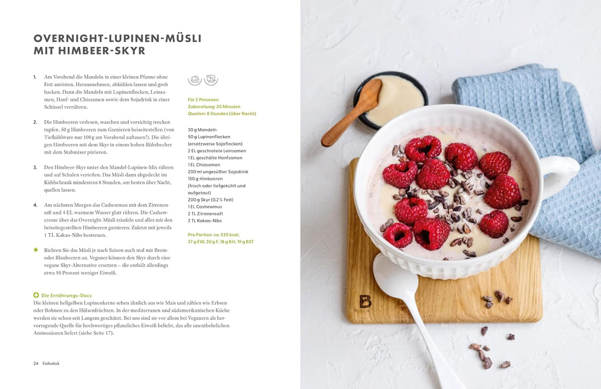 Die Ernährungs-Docs – Unsere 100 besten Protein-Power-Rezepte: Alleskönner Eiweiß: mit der richtigen Ernährung dauerhaft fit, schlank und gesund | SPIEGEL-Bestseller Platz 1
