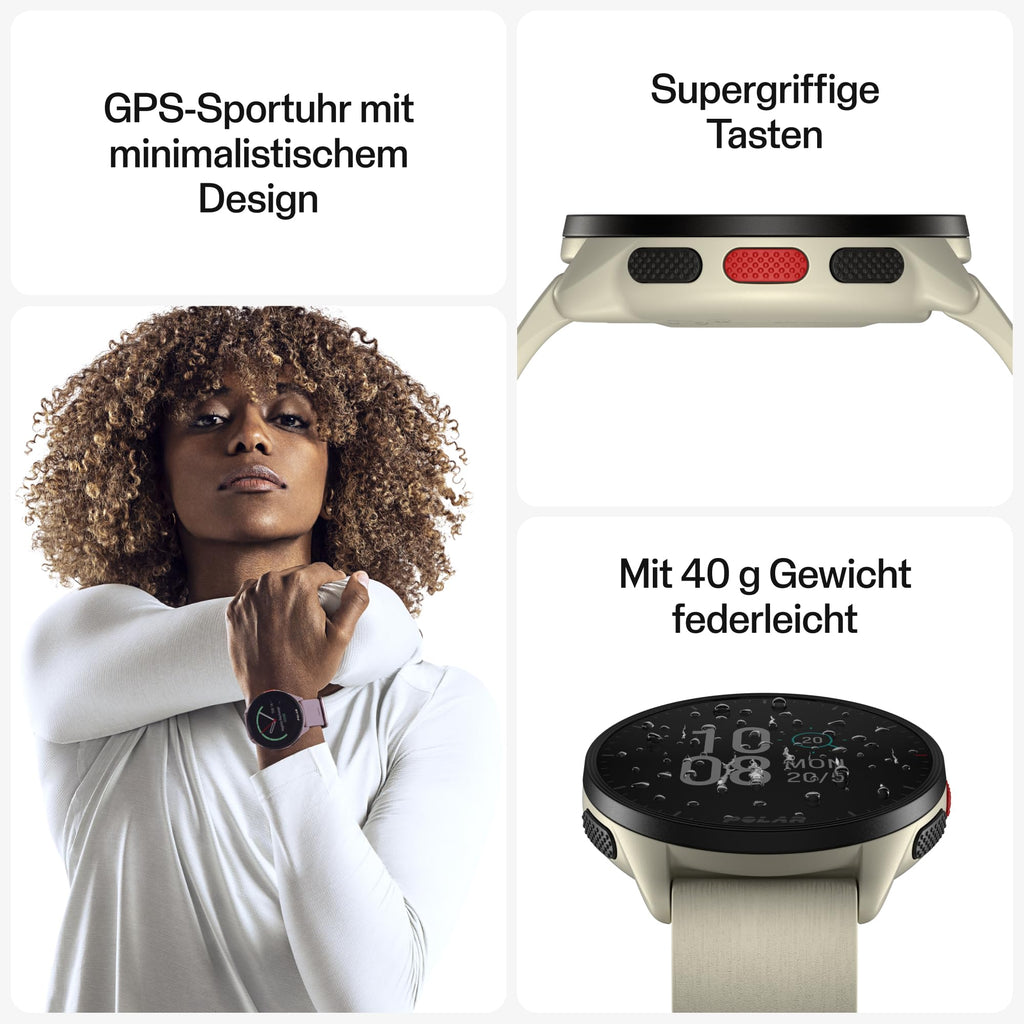 Polar Pacer GPS Hardloophorloge met Polshartslag