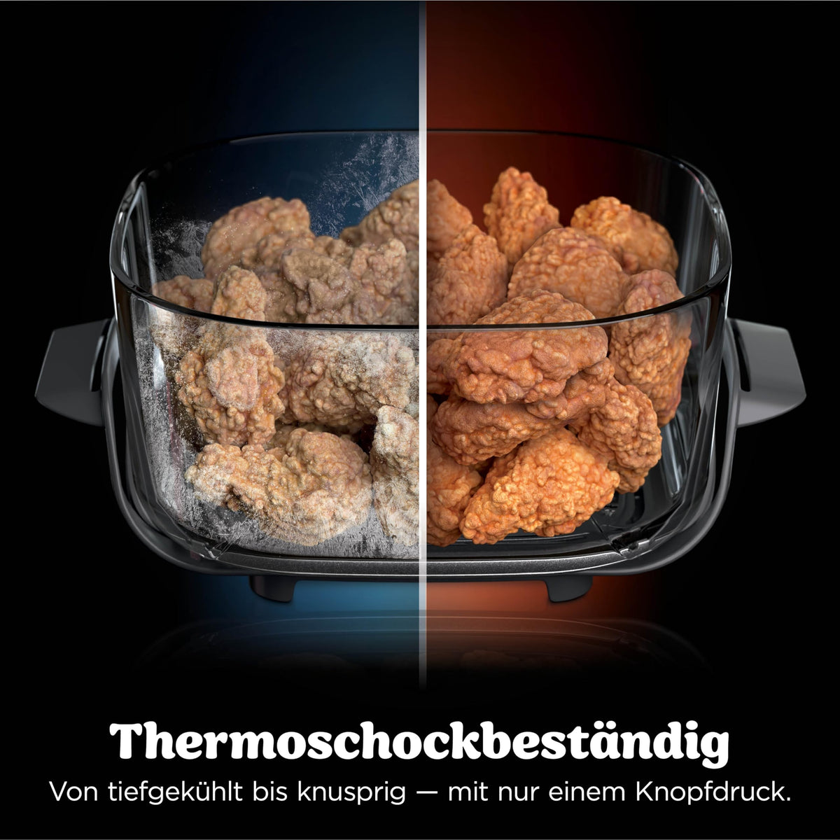 Ninja CRISPi PRO XL Glas-Heißluftfritteuse, 5 Funktionen, Moosgrün