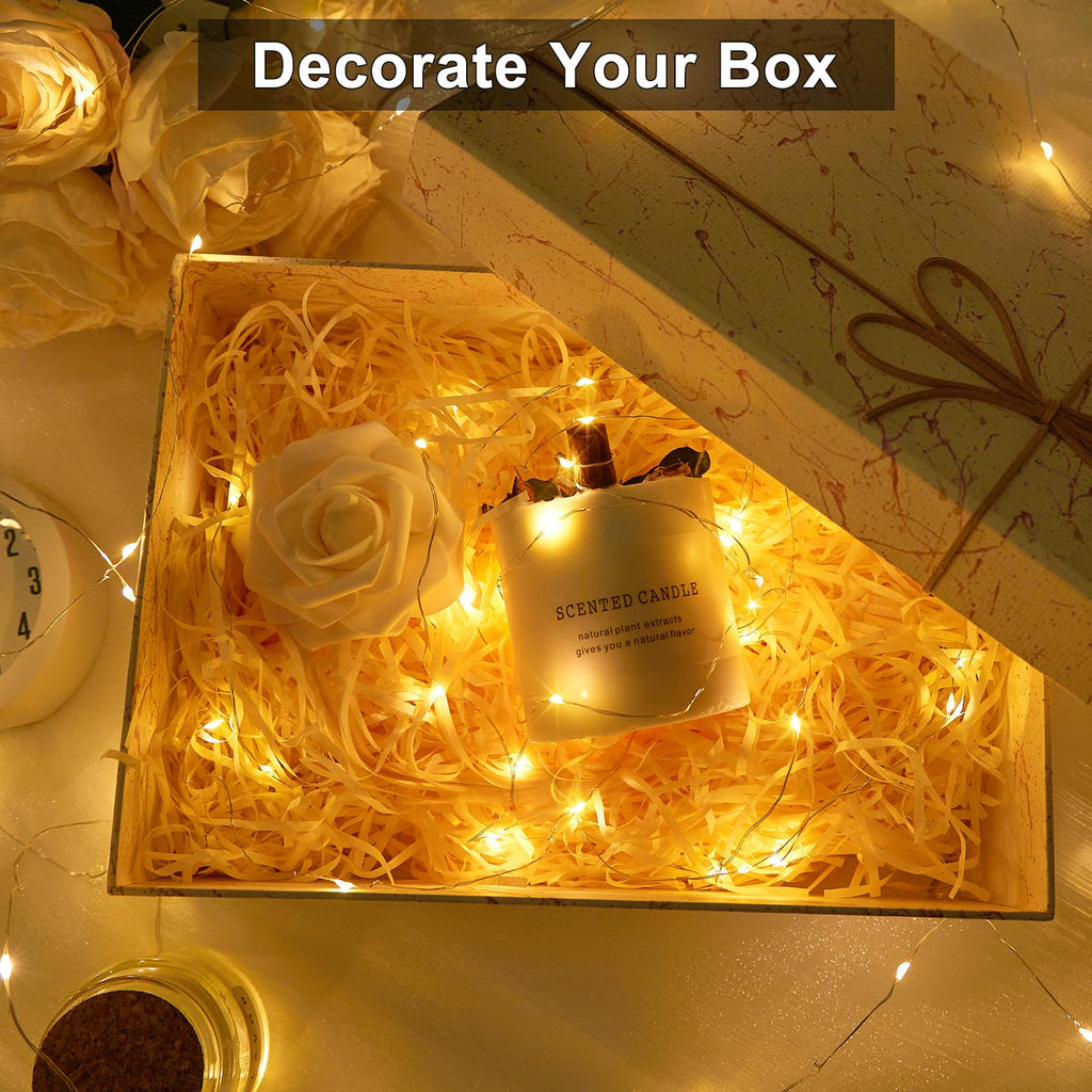 30 Stück Lichterkette Batterie 10 LED Lichterkette mit Batterie 1M LED Lichterketten 3.3FT Lichterketten für Innen Weihnachten Deko