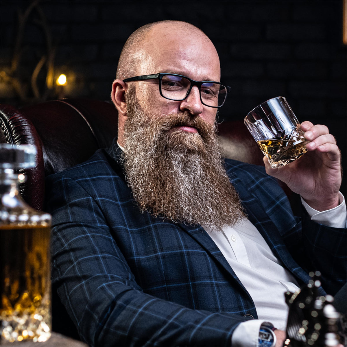Whisiskey Whisky Gläser Set - Whiskey Geschenkset Glas - Whiskygläser