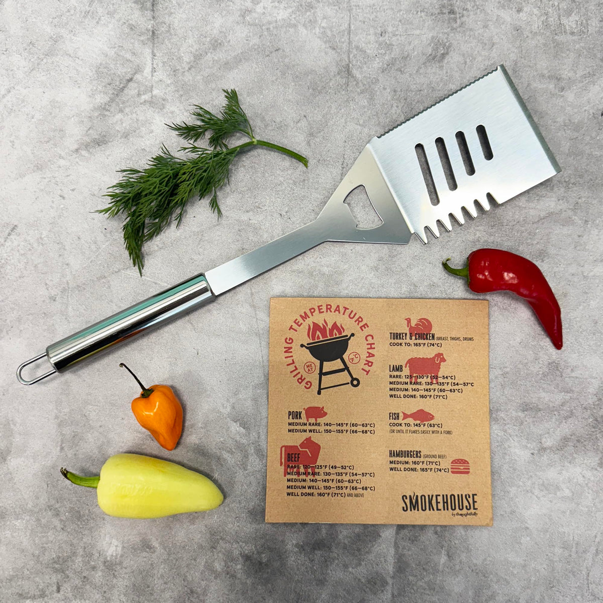 Thoughtfully BBQ Gewürze Geschenkset mit 20 Grillgewürzen