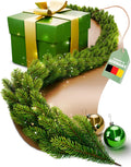 ArtiTree Weihnachtsgirlande - Naturgetreue Tannengirlande, 270cm Grün, Perfekt für Weihnachtsdeko, Treppengeländer & Türrahmen